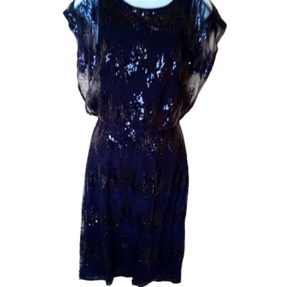LE CHATEAU black Sparkly Dress Size XXS NEW NWT - Picture 2 of 4